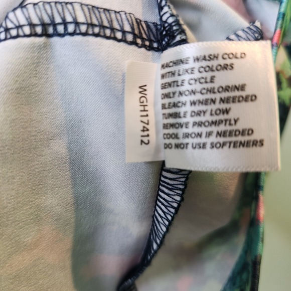 Lady Hagen Womens Golf Skort Blue Floral Pleated Athletic Skirt Size 6 WGH17412 - Picture 6 of 9